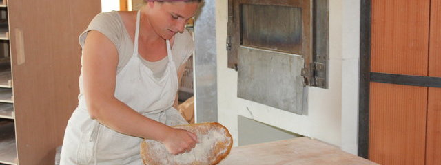 Blandine en plein travail