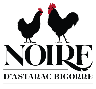 Logo label poule noire d'Astarac