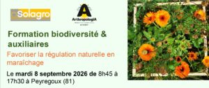Formation biodiversité Solagro Arthropologia